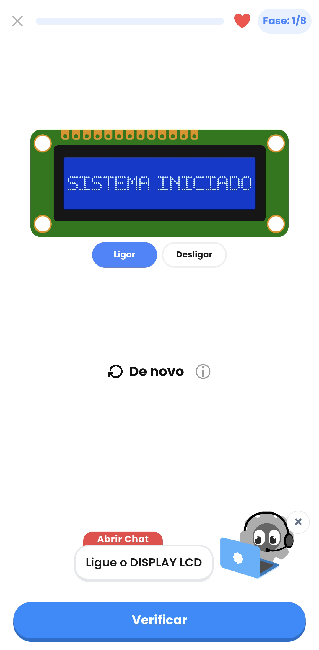 Tela do app 1